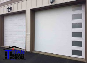 contemporary garage doors