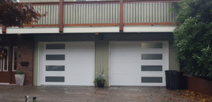 contemporary garage door