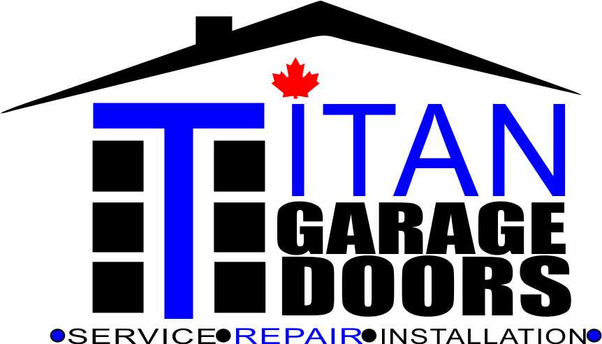 titan garage doors logo maple
